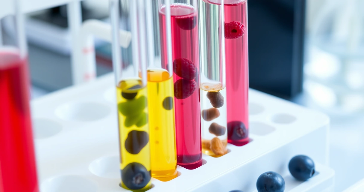 Laboratoriotestit marjauutteilla