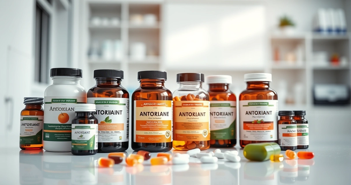 Antioksidanttilisien valikoima laboratoriossa