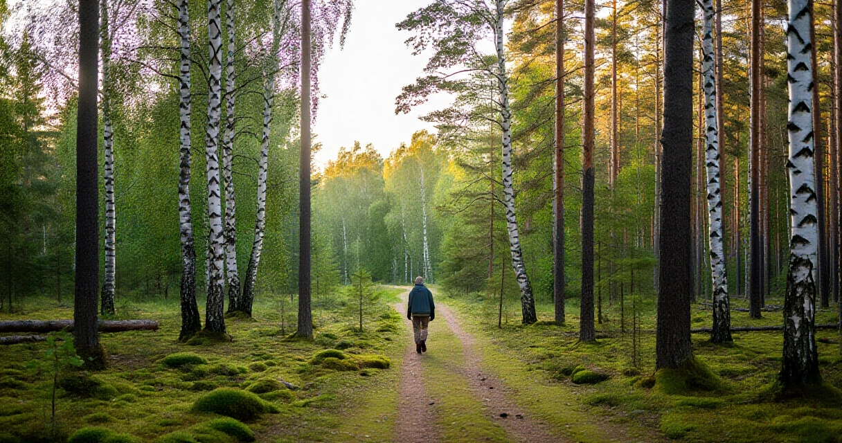 Miksi suomalaiset innostuvat metsässä liikkumisesta ja sen terveyshyödyistä